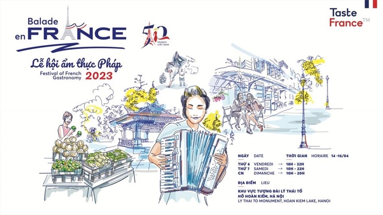 Lễ hội ẩm thực “Balade en France” sẽ diễn ra tại Hà Nội - 1
