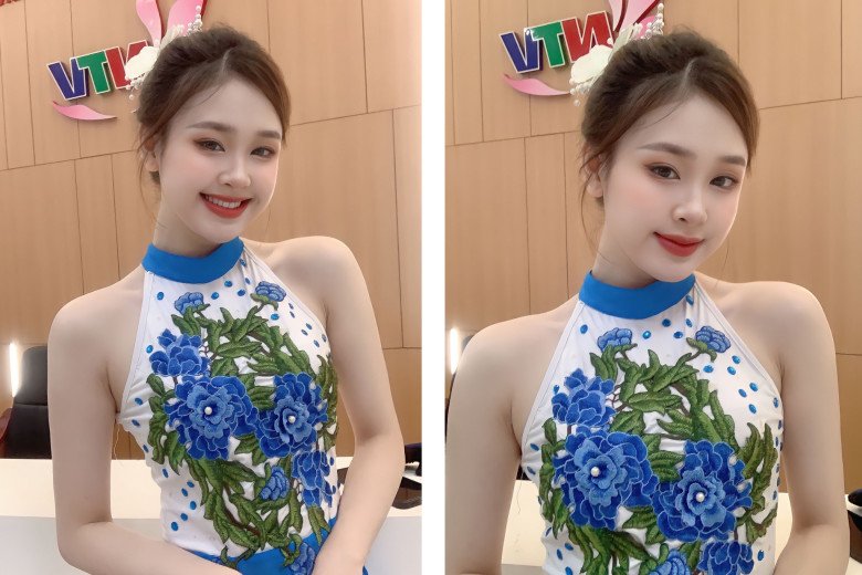 Xuất hiện cô MC là nữ sinh đẹp nhất Nghệ An, có làn da ngọc ngà, bên ngoài trong veo, bên trong nóng bỏng - 2