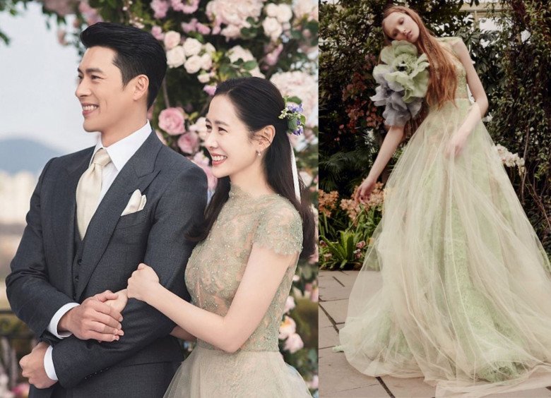 Mặc đồn thổi ly hôn, Son Ye Jin tung ảnh chưa từng công bố bên Hyun Bin, mặc váy cưới đẹp diễm lệ - 8