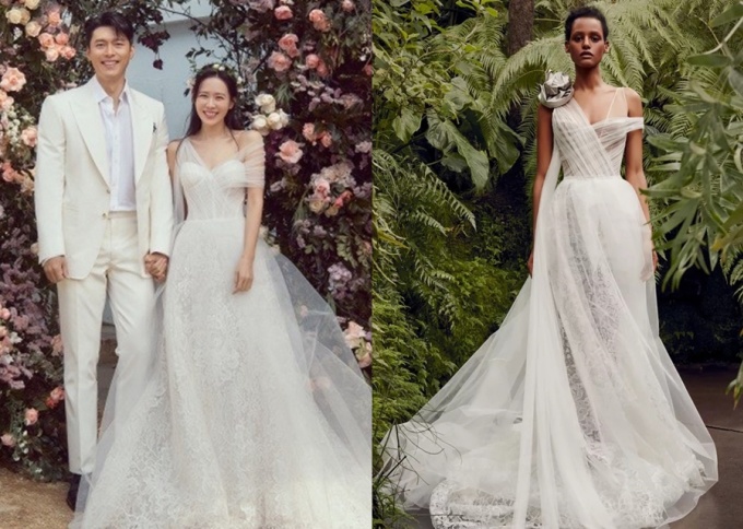 Mặc đồn thổi ly hôn, Son Ye Jin tung ảnh chưa từng công bố bên Hyun Bin, mặc váy cưới đẹp diễm lệ - 4