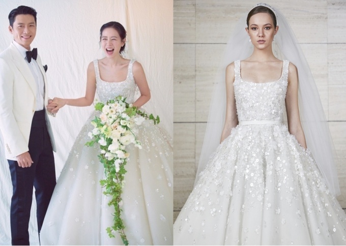 Mặc đồn thổi ly hôn, Son Ye Jin tung ảnh chưa từng công bố bên Hyun Bin, mặc váy cưới đẹp diễm lệ - 2