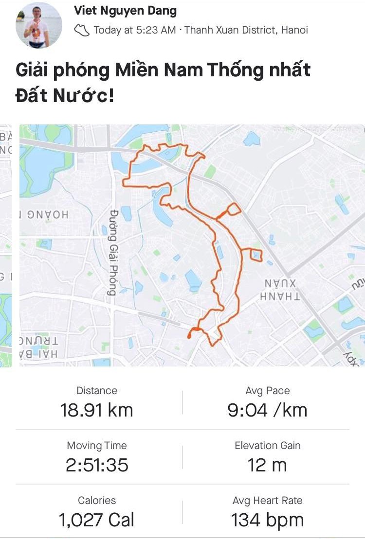 Mừng năm Giáp Thìn kiểu runner: Chạy xuyên Hà Nội để vẽ bản đồ &#34;thăng long&#34; - 3
