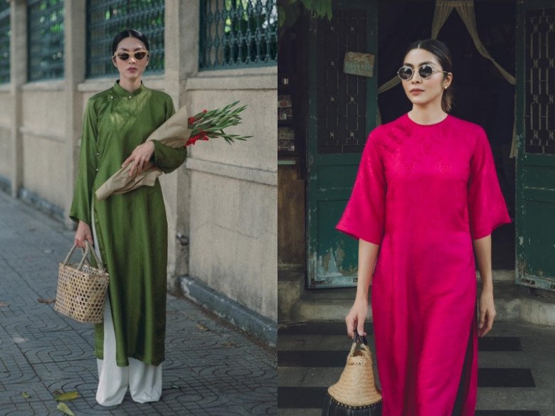 4 kiểu túi xách giúp chị em diện áo dài Tết đẹp như nàng thơ, có mẫu còn khéo "hack" dáng - 2