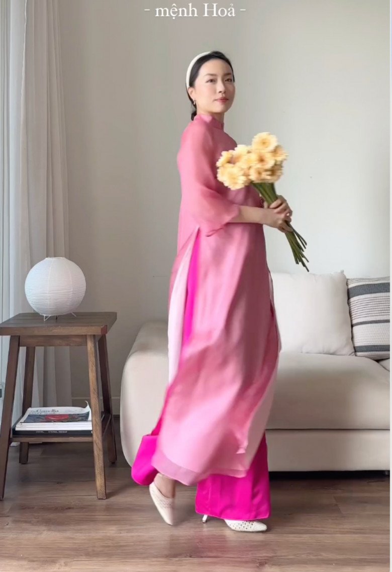 Bạn gái cơ trưởng trẻ nhất Việt Nam xúng xính hơn chục bộ áo dài đón Tết, vừa hợp mệnh vừa khéo tôn dáng - 9