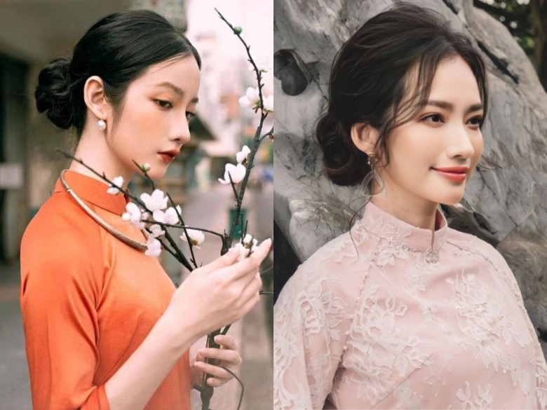 Gợi ý 7 kiểu tóc đẹp giúp chị em tự tin xúng xính áo dài Tết này - 3