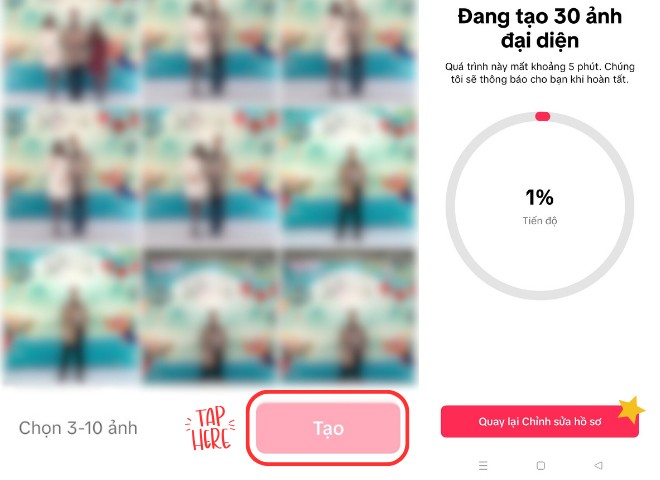 Cách “đu trend” tạo ảnh đại diện bằng AI trên Tik Tok - 5