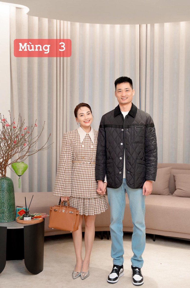 Bảo Thanh sau sinh tập 2 về dáng mi nhon, khoe đồ đón Tết bên chồng khiến CĐM phải bật cười - 3