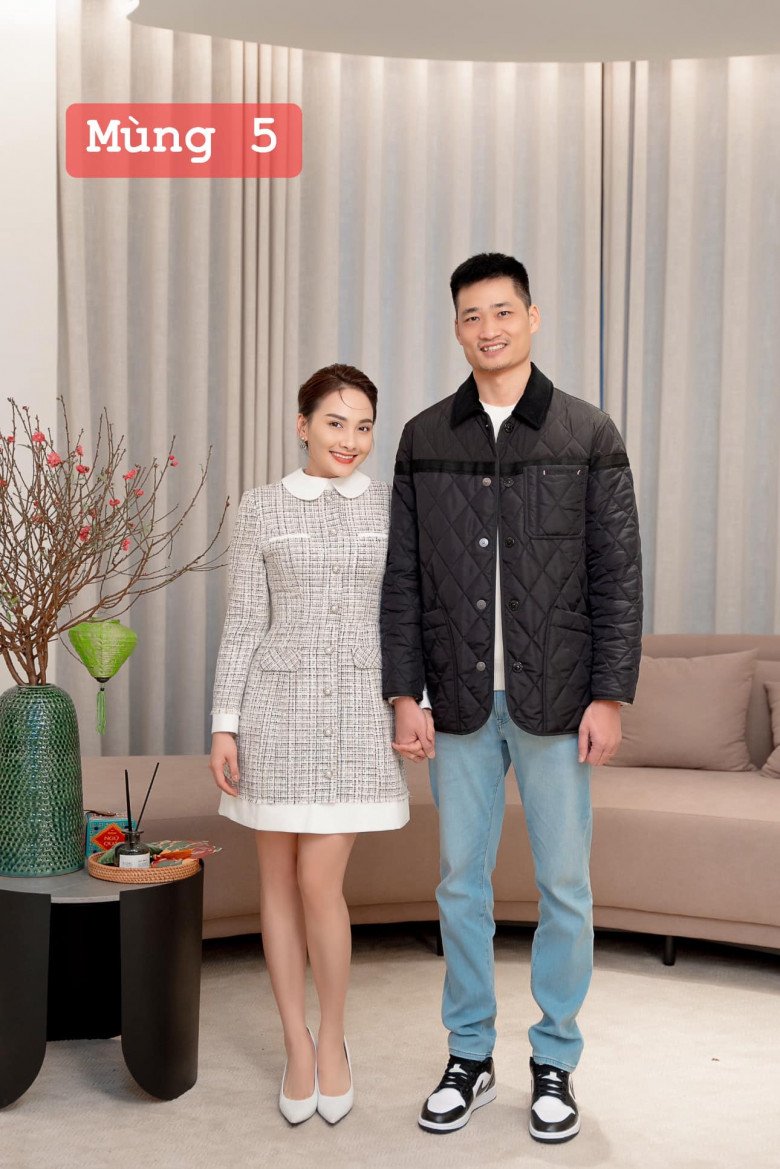 Bảo Thanh sau sinh tập 2 về dáng mi nhon, khoe đồ đón Tết bên chồng khiến CĐM phải bật cười - 5