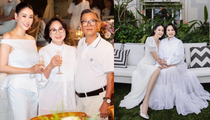 Xuýt xoa trước nhan sắc di truyền 3 thế hệ của nhà Hà Kiều Anh, bất ngờ là bà ngoại 70 tuổi vẫn trẻ đẹp - 9