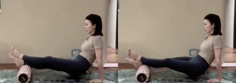 15 phút mỗi ngày tập cùng con lăn, chị em sở hữu đôi chân thon thẳng tắp - 4