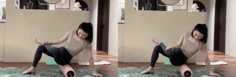 15 phút mỗi ngày tập cùng con lăn, chị em sở hữu đôi chân thon thẳng tắp - 6