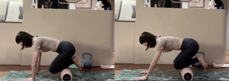 15 phút mỗi ngày tập cùng con lăn, chị em sở hữu đôi chân thon thẳng tắp - 5