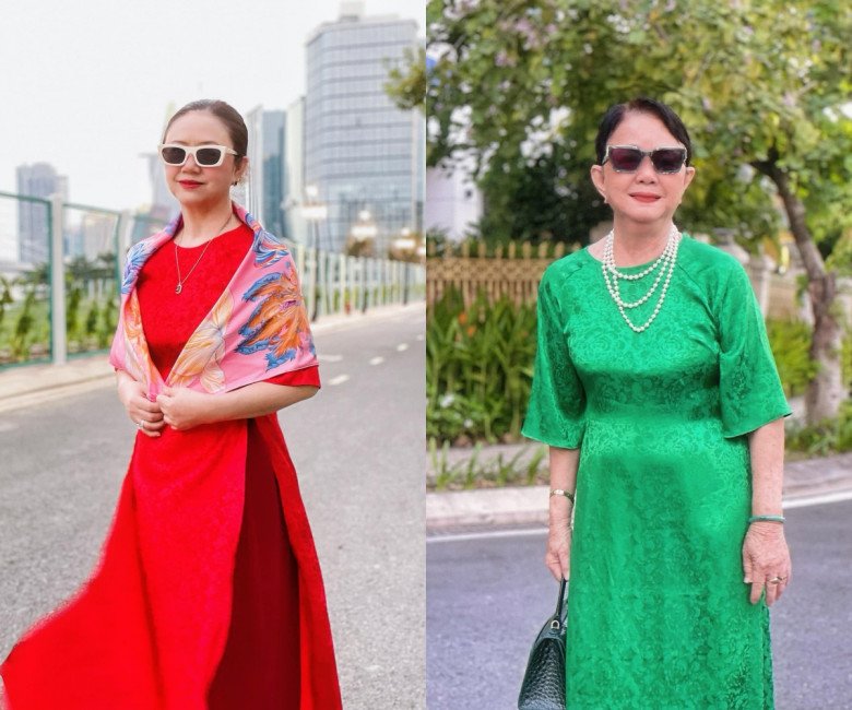 Midu khoe nhan sắc 3 thế hệ ngày đầu năm, &#34;chị ngoại&#34; và &#34;chị mẹ&#34; quá trẻ đẹp - 4