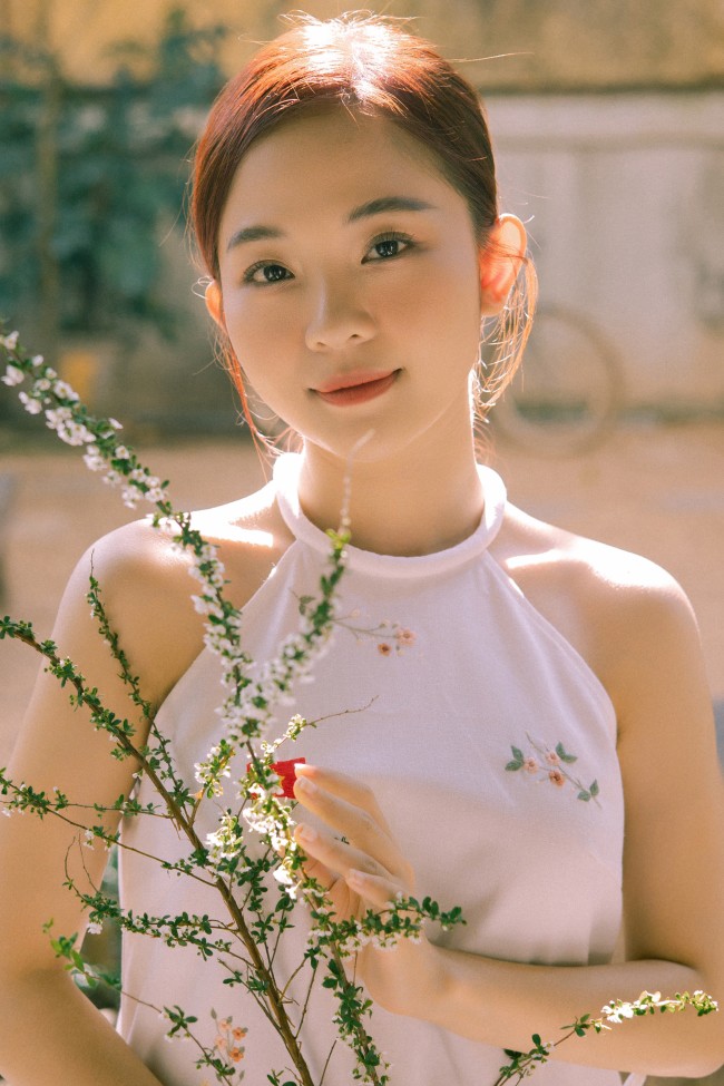 Bóng hồng VTV được gọi là Park Bo Young bản Việt: &#34;Tôi yêu chợ hoa ngày Tết, sợ bị hỏi bao giờ cưới chồng&#34; - 5