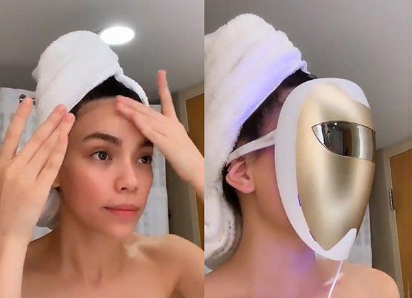 Dưỡng da bằng chiếc mặt nạ như người máy, hội mỹ nhân từ Á sang Âu chống già, tăng sinh collagen cho da - 6