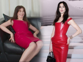 "Nữ thần sắc đẹp" Anne Hathaway hút cả triệu lượt xem vì mặc váy bó chẽn chật cứng, không thể ngồi
