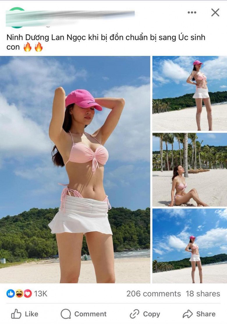 "Mỹ nhân trăm tỷ" Ninh Dương Lan Ngọc khoe trọn body với thắt eo "cổ chai", xóa tan đồn đoán mang bầu - 1