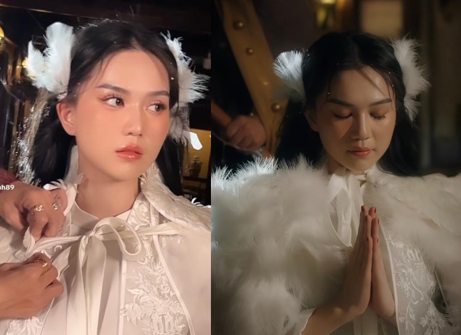 Ngọc Trinh biến hóa thành Mị Châu, giao diện trẻ trung như gái đôi mươi được dân mạng khen tới tấp - 3