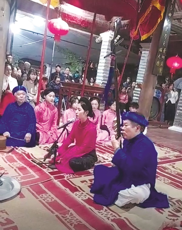 Nghệ thuật hát ca trù ở làng Ngãi Cầu - 2