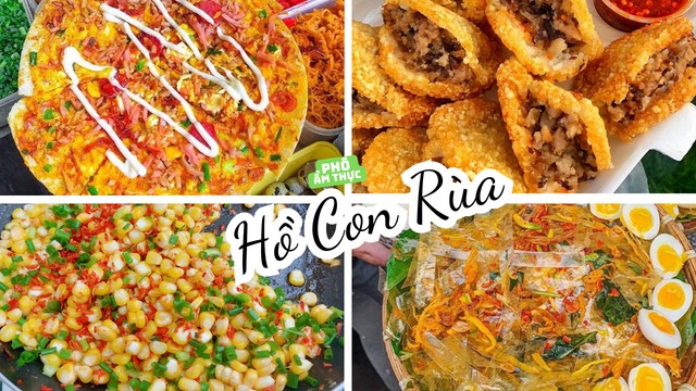 Ẩm thực Hồ Con Rùa khiến giớ trẻ "mê mệt", bánh tráng nước, xôi chiên chỉ từ 15.000 đồng - 1