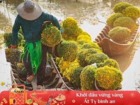 Làng hoa hút khách nhất dịp Tết bắt đầu nở rộ, cuối tuần nào cũng đông nghịt khách đến chụp ảnh