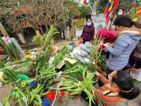 Chợ quê hiếm hoi giữa lòng Thủ đô chỉ họp vào dịp Tết, đến đây như lạc vào chợ làng 30 năm trước