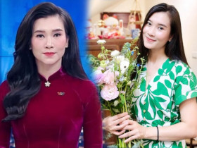 VTV có một BTV không dùng tên thật, tuổi 40 vẫn xinh đẹp nền nã chuẩn nàng thơ