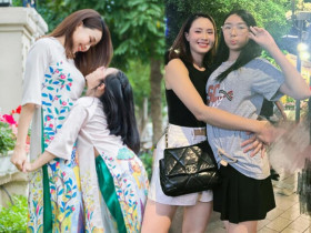 Quyết giấu kín chồng đại gia, Hồng Diễm đưa ái nữ cao 1m67 "lên sóng", tiết lộ thay đổi lớn ở con