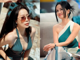 Vbiz có hai mỹ nữ U60 mặc đẹp nức tiếng: Người là NSƯT dạy học, người là diva nổi danh