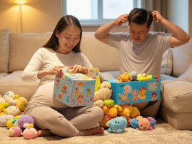 Tâm thư hài hước của ông chồng có vợ bầu không nghén ăn, chỉ nghén "Baby three"