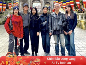 Con gái Võ Hoài Nam: "Gia đình tôi có thói quen đi chùa Hương vào ngày mùng 1 Tết"