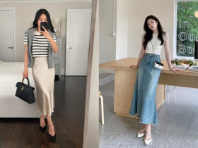 10 mẫu chân váy dài phụ nữ rất yêu, nhưng muốn tiết kiệm phải sắm 2 chiếc này đủ mặc đẹp quanh năm