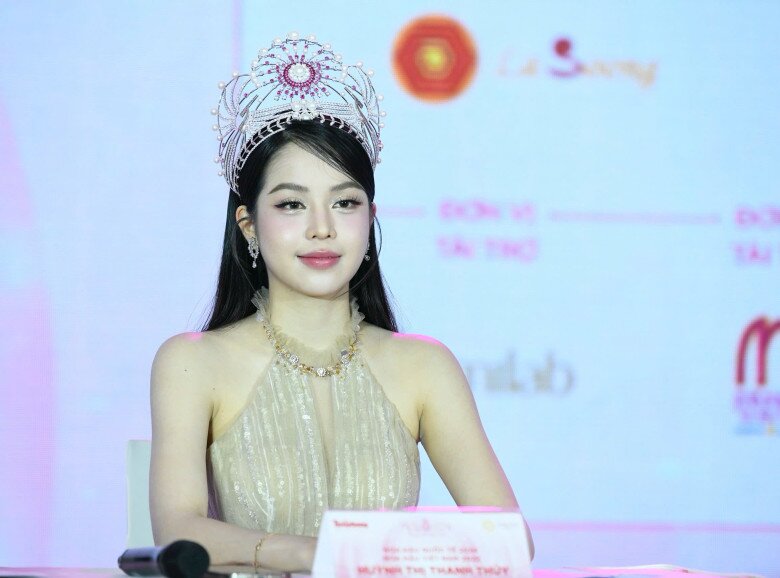 Hoa hậu Thanh Thuỷ làm giám khảo Hoa hậu Việt Nam 2024, nói một câu làm thí sinh nào cũng &#34;rén&#34; - 4