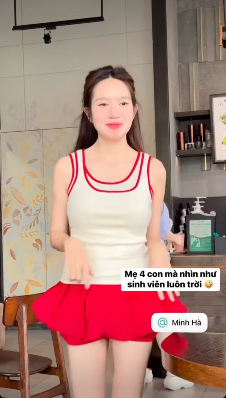 Vợ tiến sĩ của Lý Hải bị fans bắt gặp ngoài đời thực, mẹ 4 con mà ăn diện như sinh viên năm nhất - 2