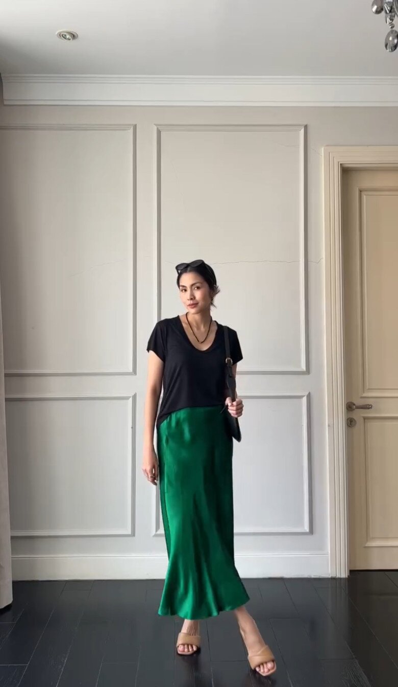 Kiểu chân váy vừa sang vừa siêu mát mẻ dự đoán cháy hàng hè này, đến ngọc nữ Tăng Thanh Hà còn bỏ tiền tậu về - 4