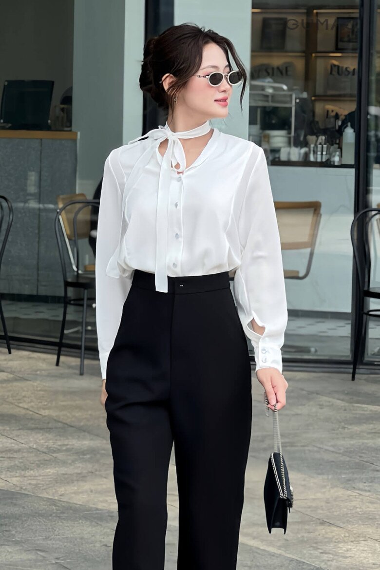 3 kiểu áo sơ mi trắng là items “đinh” chị em 30+ phải có, 10 năm mặc không lỗi thời - 20