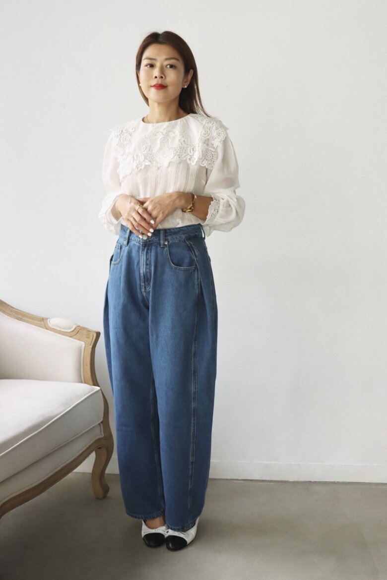 Chán quần jeans ống đứng đi, hè 2025 hãy sắm 1 trong 6 kiểu quần jeans này, đảm bảo tôn dáng tuyệt đối - 5