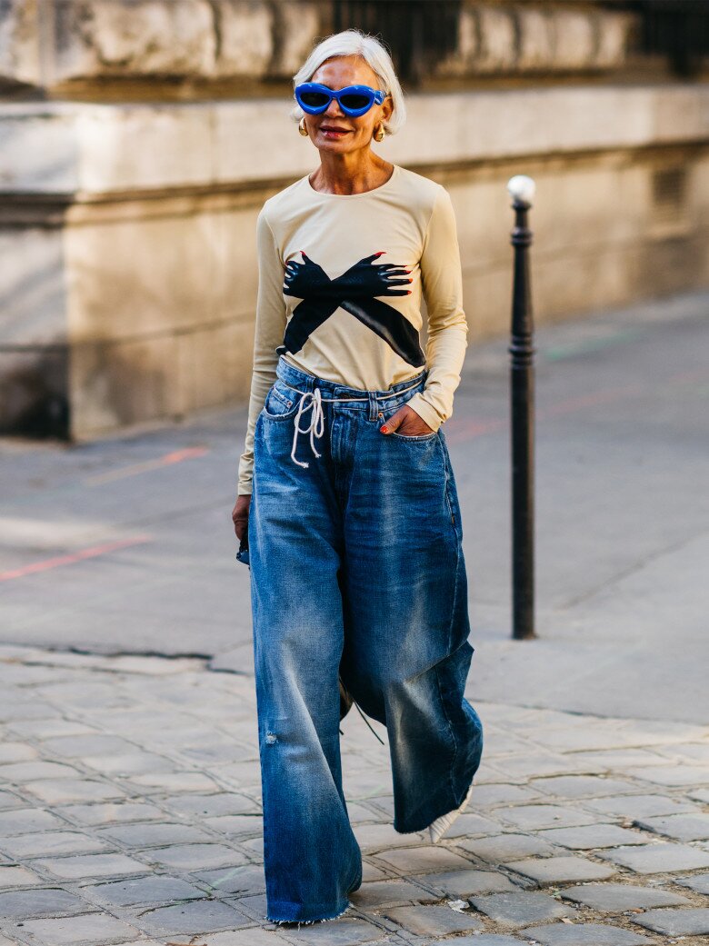 Chán quần jeans ống đứng đi, hè 2025 hãy sắm 1 trong 6 kiểu quần jeans này, đảm bảo tôn dáng tuyệt đối - 10