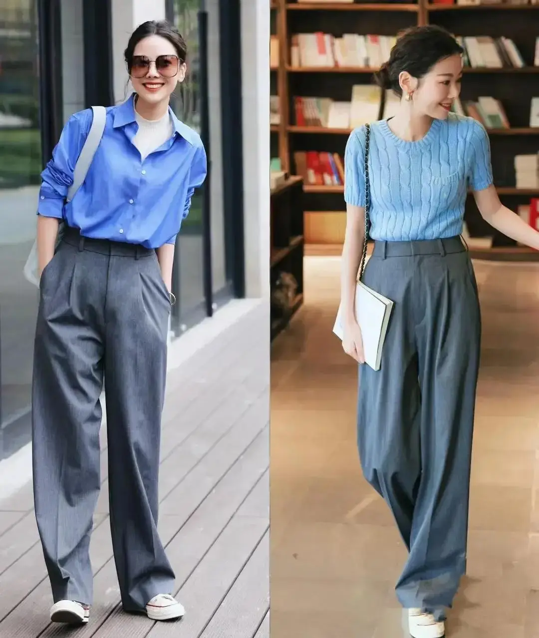 Phụ nữ 40+ mặc kiểu quần nào để trông trẻ trung và nịnh dáng hơn? Cứ áp dụng 2 quy tắc dù chọn quần nào cũng chuẩn - 7