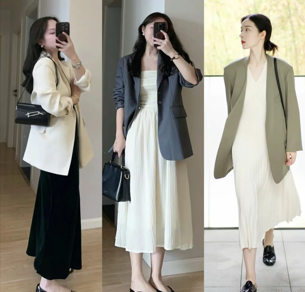 3 ý tưởng diện áo blazer + chân váy mùa xuân đẹp mãn nhãn đến nỗi bạn cũng phải xuýt xoa trước diện mạo của chính mình - 2