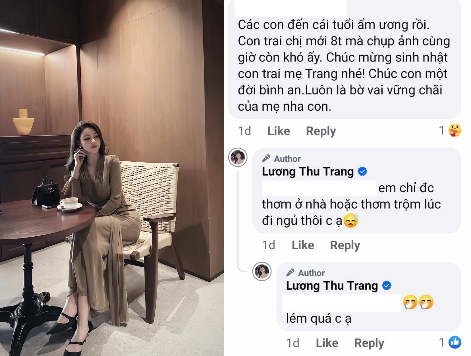 &#34;Ác nữ VTV&#34; tay trắng ôm con ra đường lúc ly hôn, 11 năm nuôi con nay chỉ có thể &#34;thơm trộm&#34; quý tử khi ngủ - 2