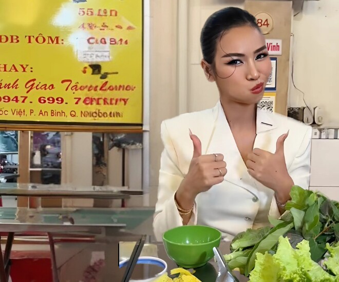 Quán bánh xèo lớn nhất miền Tây đông nghịt khách, bán nghìn cái mỗi ngày có phần nhân &#34;độc nhất&#34; khiến Á hậu mê mẩn - 1
