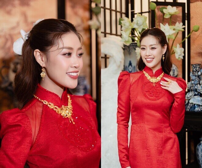 2 hoa hậu cùng sinh năm 1995 và lấy chồng không phải đại gia: Người đeo vàng trĩu cổ, người được tặng nhà dịp sinh nhật - 4