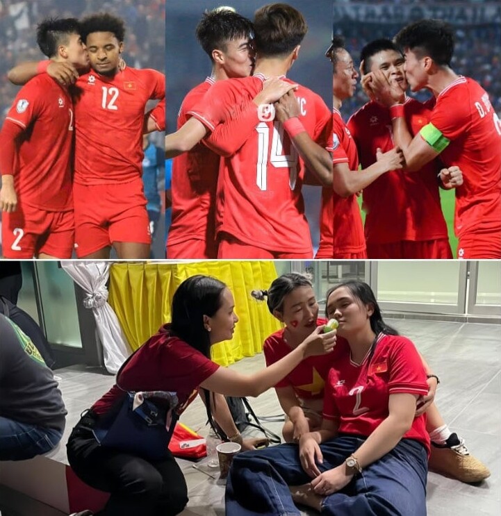 Cầu thủ “hôn xuất sắc nhất” AFF Cup 2024 cưới vợ là “phú bà” trẻ tuổi, 3 năm sinh 2 nhóc - 2