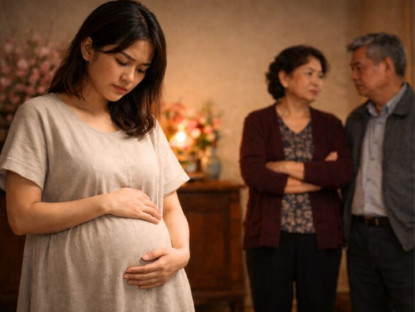 Bế bụng bầu về quê người yêu ăn Tết, bố mẹ anh bí mật check camera rồi nổi giận cấm cưới