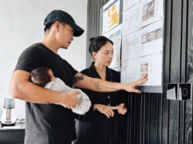 Ngô Thanh Vân 46 tuổi chăm con sơ sinh quá kĩ: Tự cắt móng tay cho khách đến thăm bé,