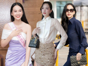 Mỹ nhân có làn da đẹp nhất Hoa hậu Việt Nam 22 tuổi làm dâu hào môn, nhan sắc hiện tại "không phải dạng vừa"