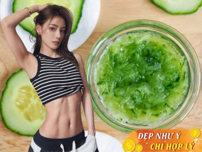 Sống đến giờ tôi mới biết cùng ăn dưa chuột, nhưng người Nhật làm kiểu này khiến mỡ thừa phải "bay màu"