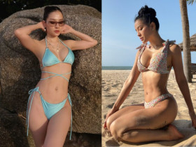 Mỹ nhân lấy "hồng hài nhi" đích thị là mẹ 3 con quyến rũ bậc nhất Vbiz, có "kho" bikini khoe 3 vòng "căng đét"