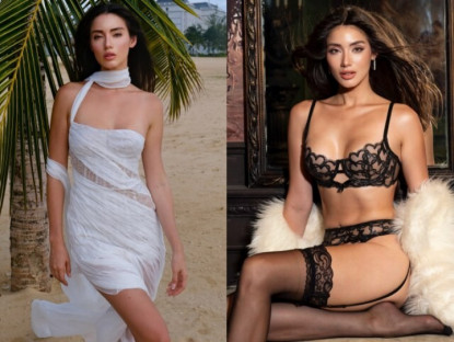 Mỹ nhân lai Pháp cao 1m76, không danh hiệu vẫn được thi quốc tế, mê diện cắt xẻ khoe đường cong đẹp hút hồn